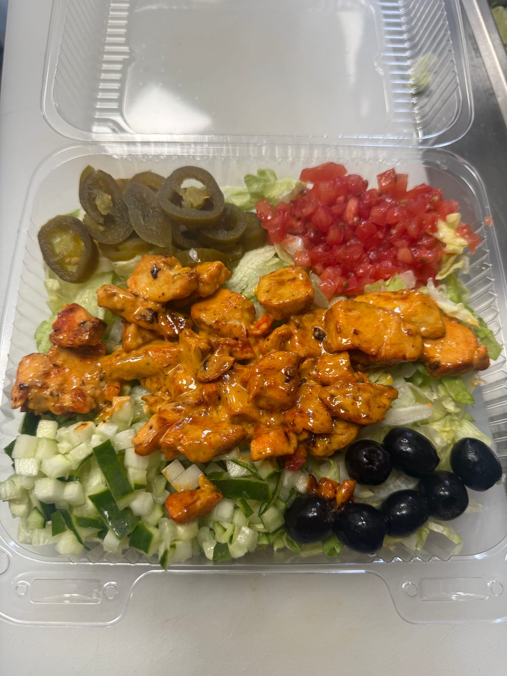 Chipotle chicken salad