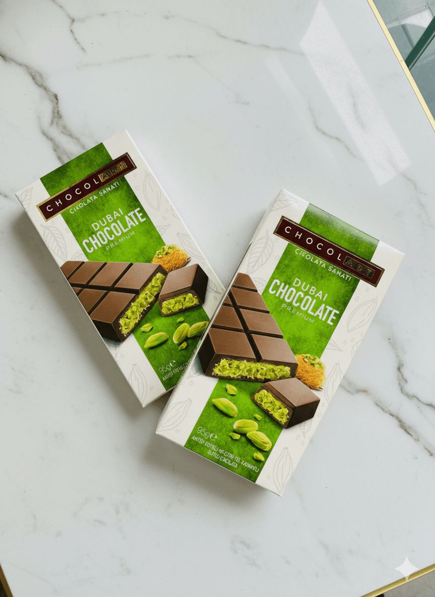 Dubai chocolate bars